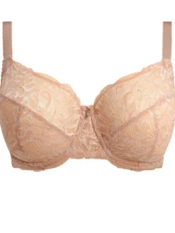 Sujetador de encaje con aros Fantasie Emmaline Side Natural Beige