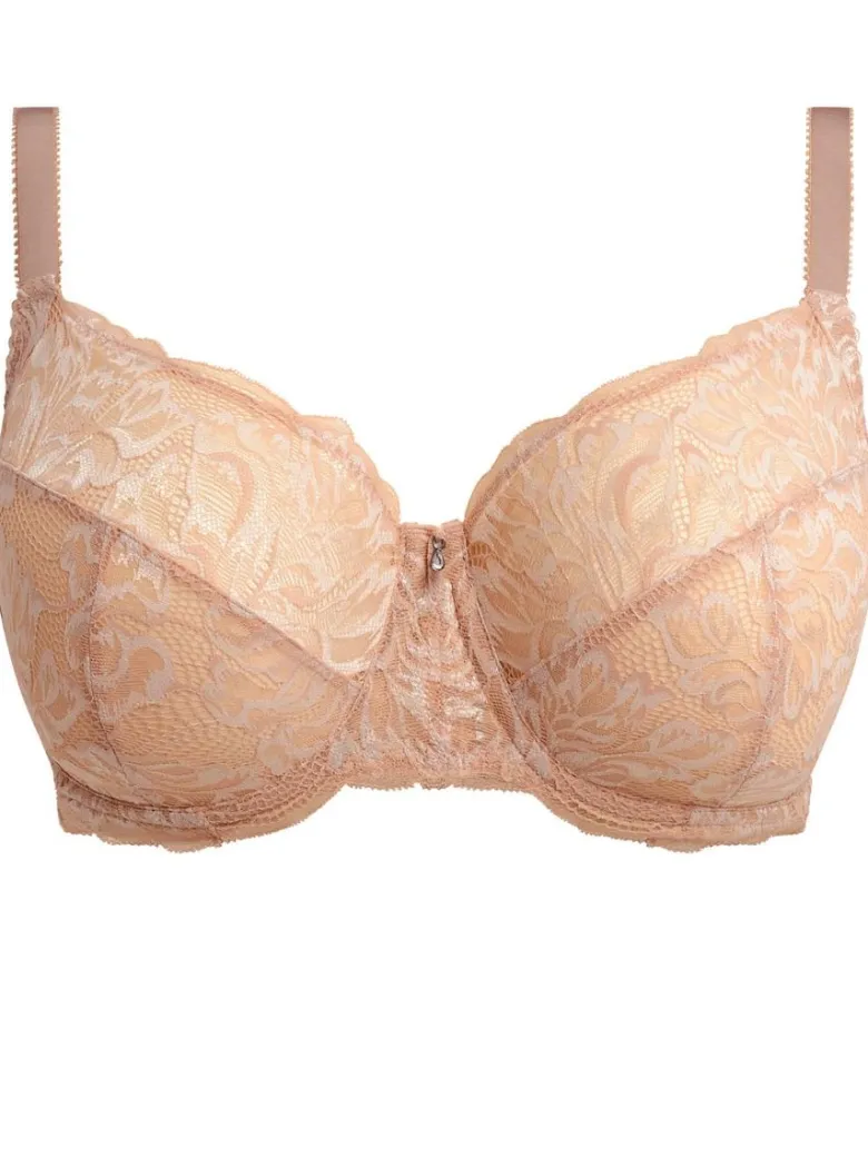 Sujetador de encaje con aros Fantasie Emmaline Side Natural Beige