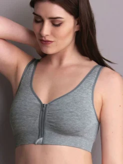 Sujetador protésico Anita care Lynn con foam 5738X gris melange