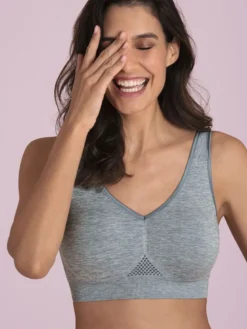 Sujetador protésico Anita care Lotta con foam 5739X gris melange