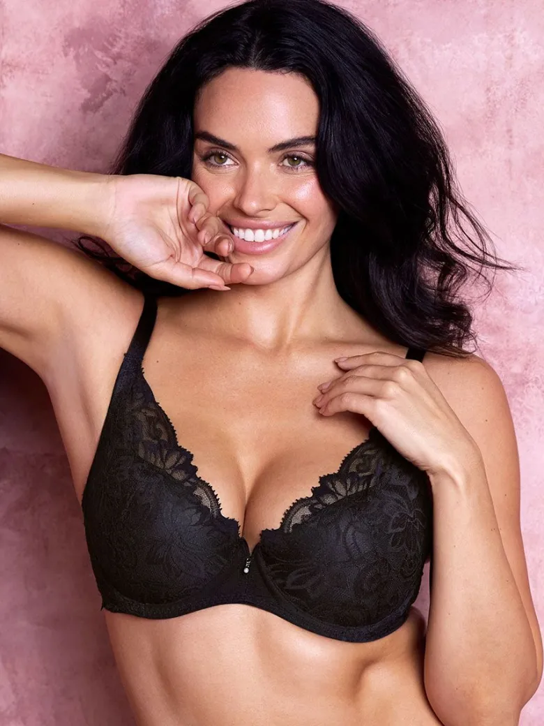 Sujetador push up de encaje Wacoal Abellia WE601702
