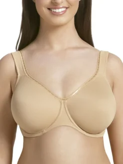 Sujetador Reductor con aros Rosa Faia Twin Firm 5694