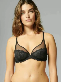 Sujetador Simone Perele escote profundo con aro Reve 12Z319