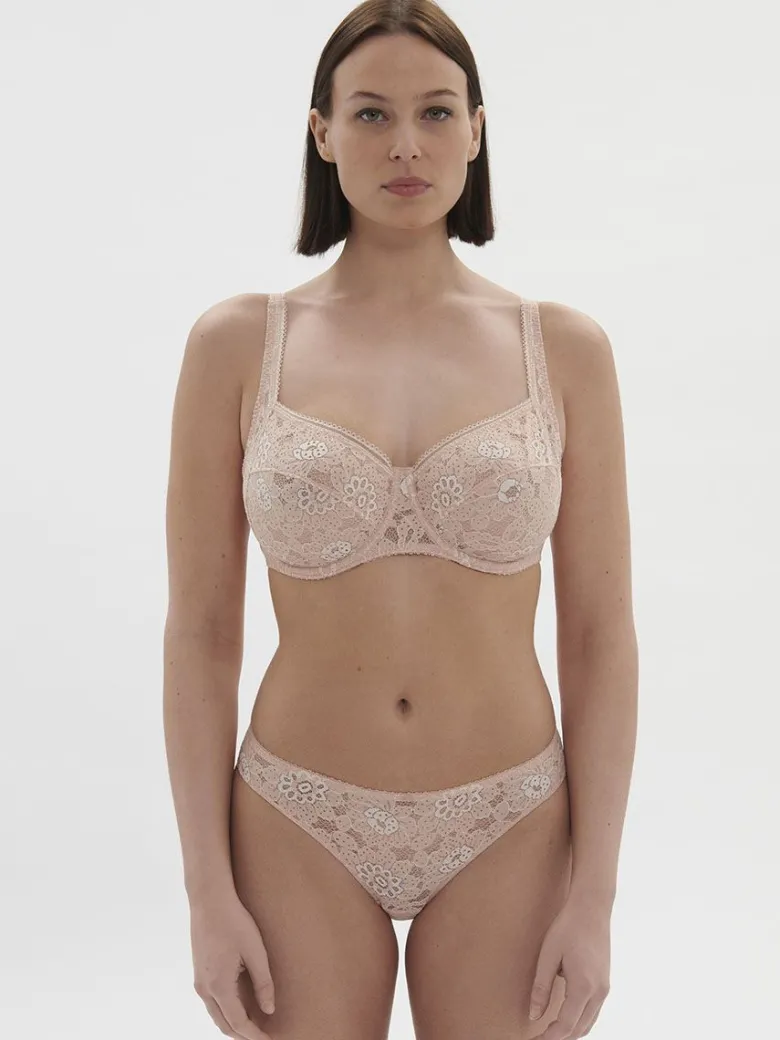 Sujetador Simone Perele Festive con aros 1E1313 Rose Ballet