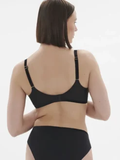 Sujetador Simone Perele Scenario escotado con aros 1E3319 Negro
