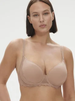 Sujetador Simone Perele Spacer escotado con aros Reve 12Z316