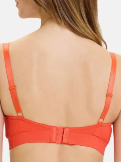 Sujetador sin aros con relleno Sans Complexe Agathe Orange
