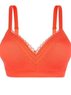 Sujetador sin aros con relleno Sans Complexe Agathe Orange