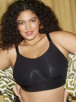 Sujetador sin aros Elomi Downtime bralette EL301417 Negro