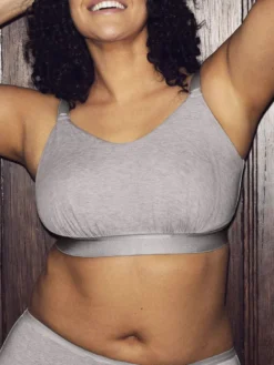 Sujetador sin aros Elomi Downtime bralette EL301417 Gris