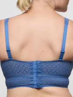 Sujetador sin aros PrimaDonna Montara Bralette Azul Regatta