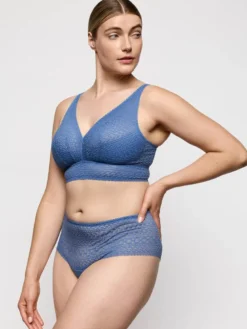 Sujetador sin aros PrimaDonna Montara Bralette Azul Regatta