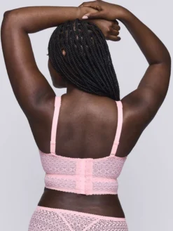 Sujetador sin aros PrimaDonna Montara Bralette 0163386 Pink Parfait