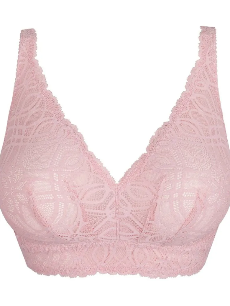 Sujetador sin aros y sin relleno PrimaDonna Salerno Bralette Spring Rose