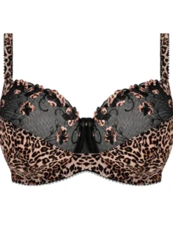 Sujetador sin relleno con aros Fantasie Talia Leopard