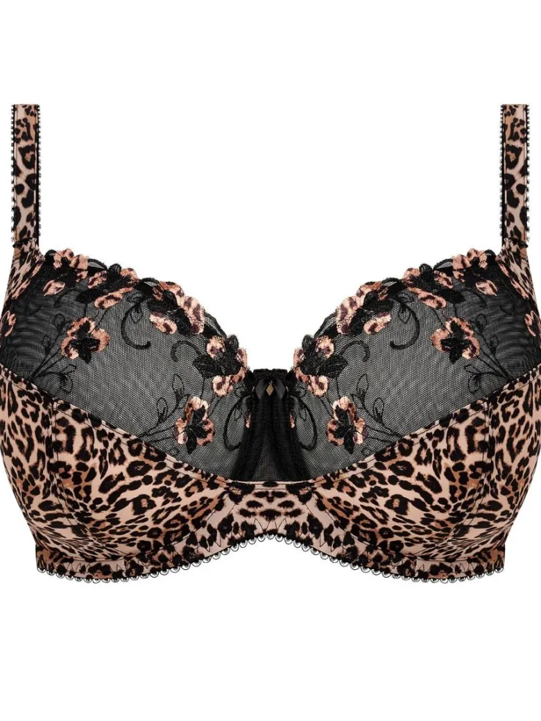 Sujetador sin relleno con aros Fantasie Talia Leopard