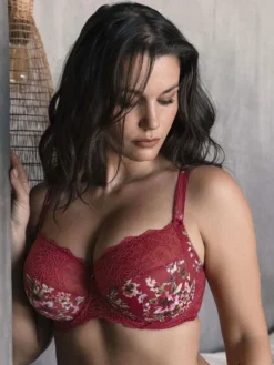 Sujetador sin relleno con aros Fantasie Lucia Side FL101501 Cherry