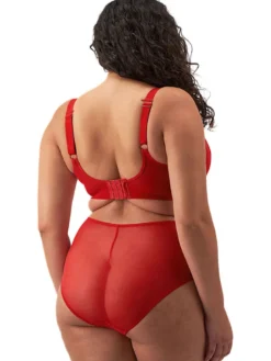 Sujetador sin relleno y con aros Elomi Matilda Plunge EL8900 Rojo