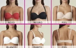 Sujetador sin tirantes con relleno Marie Jo Avero