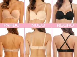 Sujetador sin tirantes Wacoal Red Carpet con foam WA854119