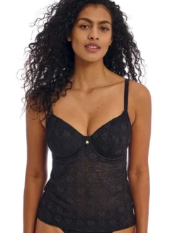 Tankini mujer Freya Swim Nomad nights con aros AS205456 Black