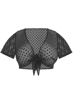 Top de playa Elomi Swim Bazaruto ES800696 Negro