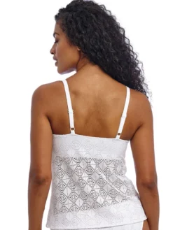 Top Tankini mujer Freya Swim Nomad nights con aros AS205456 White