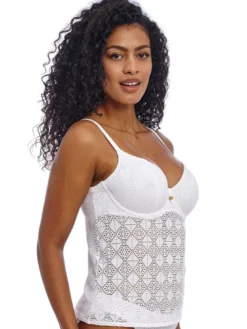 Top Tankini mujer Freya Swim Nomad nights con aros AS205456 White