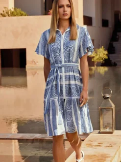 Vestido camisero David Ios DB24036
