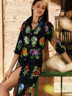 Vestido camisero David Madeira DB24091