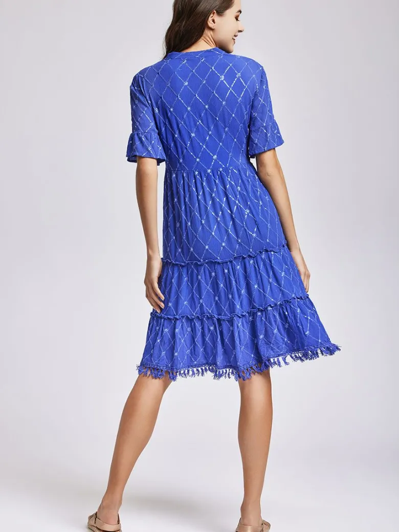 Vestido Playa David Capri DB24007