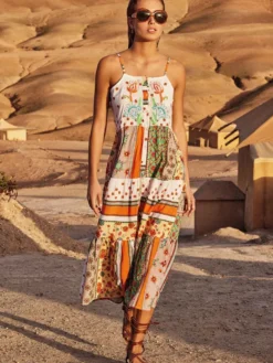Vestido Playa David Creta DB24025